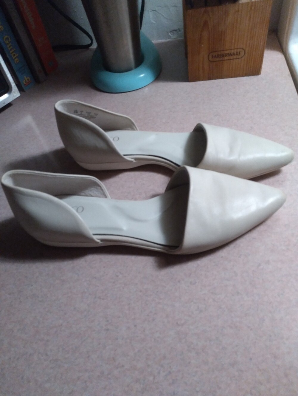 Franco Sarto D' Orsay Flats - Picture 2 of 7
